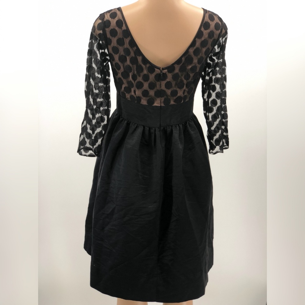 Eliza J Polka Dot Fit & Flare Cocktail Dress - Picture 7 of 8